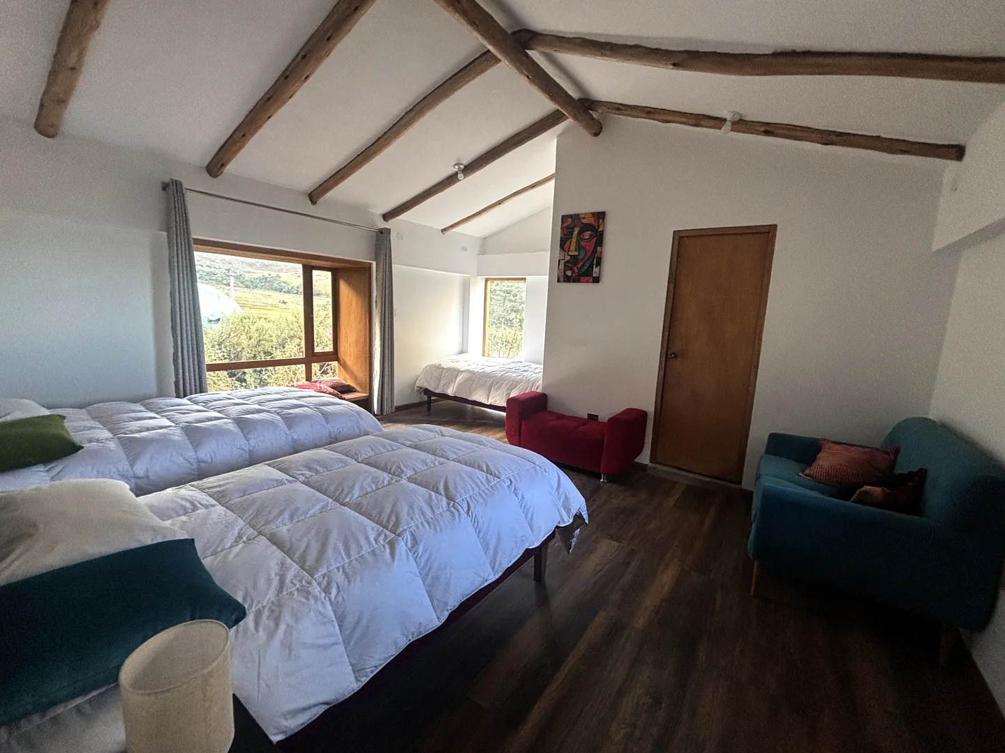 Salkantay Lodge double thermal room for trekkers